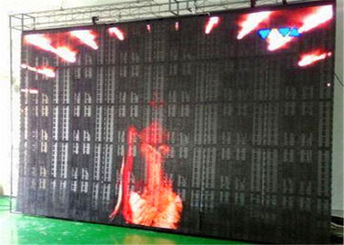 Κίνα Πλήρης κουρτίνα πλέγματος των εσωτερικών οδηγήσεων χρώματος P10, τηλεοπτική κουρτίνα τοίχων των οδηγήσεων για το σκηνικό υπόβαθρο προμηθευτής